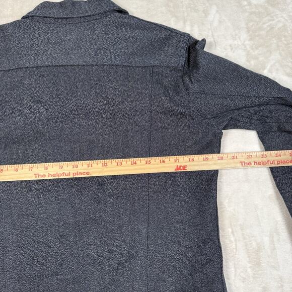 3Sixteen Ranch Jacket Mens Size Small Denim Selvedge Salt Pepper Barn - Picture 7 of 13